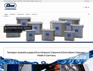 elma-ultrasonic.com.au screenshot