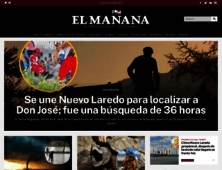 elmanana.com.mx screenshot