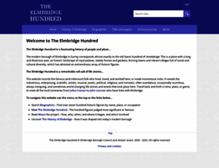 elmbridgehundred.org.uk screenshot