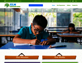 elmearlyeducation.com screenshot
