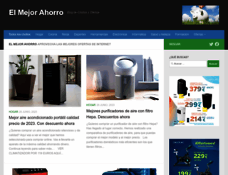 elmejorahorro.com screenshot