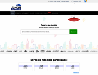 elmejordominio.com screenshot
