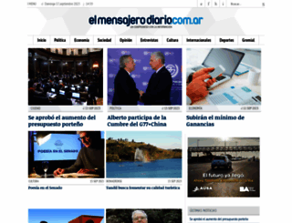 elmensajerodiario.com.ar screenshot
