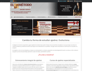 elmetodoenajedrez.com screenshot