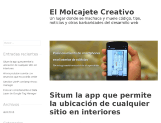 elmolcajetecreativo.com screenshot