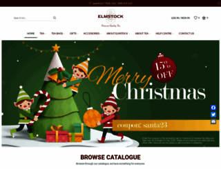 elmstocktea.com.au screenshot