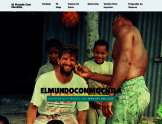 elmundoconmochila.com screenshot