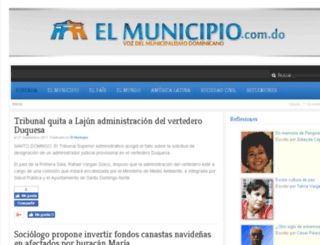 elmunicipio.com.do screenshot