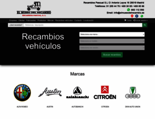 elmuseodelrecambio.com screenshot