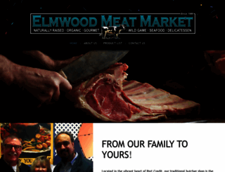 elmwoodmeatmarket.com screenshot
