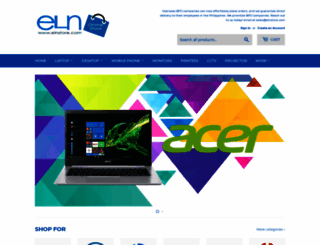 elnstore.com screenshot