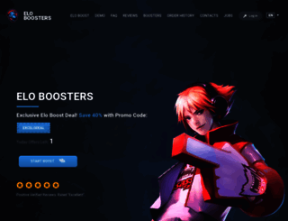 elo-boosters.com screenshot