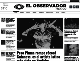 elobservadormexico.com screenshot