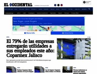 eloccidental.com.mx screenshot