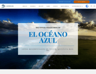 eloceanoazul.com screenshot