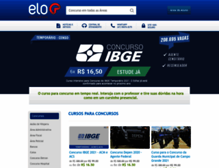 eloconcursos.com.br screenshot