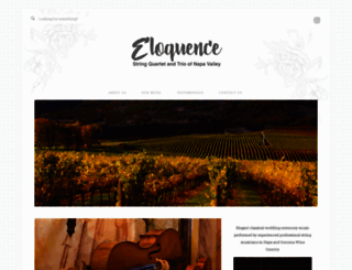eloquencestringquartet.com screenshot