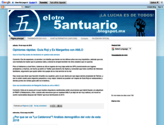 elotro5antuario.blogspot.mx screenshot