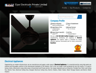 elparelectricals.com screenshot