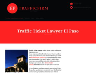 elpaso.trafficfirm.org screenshot