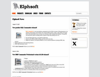 elphsoft.com screenshot
