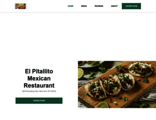 elpitallitomexicanrestaurant.com screenshot