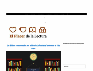 elplacerdelalectura.com screenshot