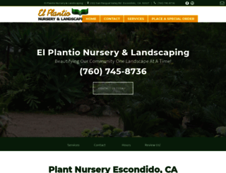 elplantionursery.com screenshot