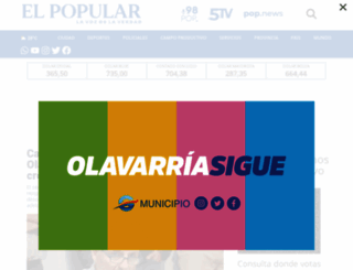 elpopular.com.ar screenshot