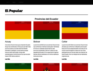 elpopular.com.ec screenshot