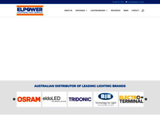 elpower.com.au screenshot