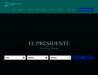 elpresidentecondo.com screenshot
