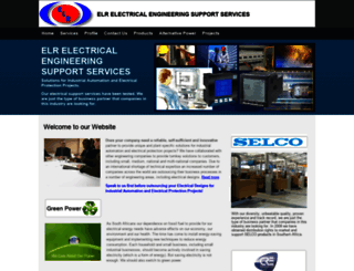elr-electrical.co.za screenshot