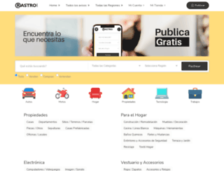 elrastro.cl screenshot