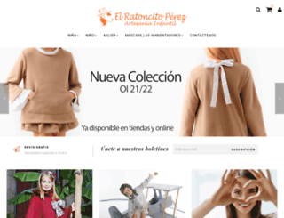 elratoncitoperezmoda.com screenshot