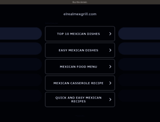 elrealmexgrill.com screenshot