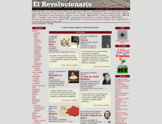 elrevolucionario.org screenshot