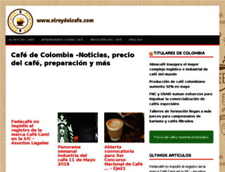 elreydelcafe.com screenshot
