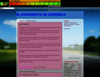 elrinconcitodecamomila.boosterblog.es screenshot