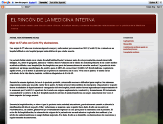 elrincondelamedicinainterna.com screenshot