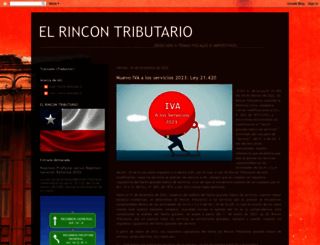 elrincontributario.blogspot.cl screenshot