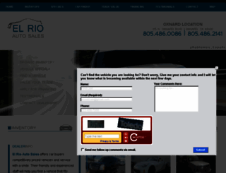 elrioautosales.com screenshot