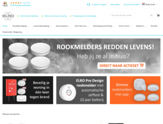 elro-nl.com screenshot
