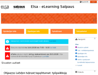 elsa.salpaus.fi screenshot