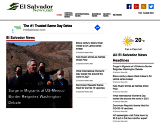 elsalvadornews.net screenshot