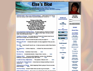 elsasblog.com screenshot