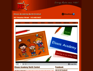 elsassacademypreschools.com screenshot