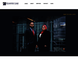 elsayedlaw.com screenshot