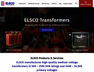 elscotransformers.com screenshot