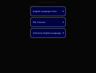 elsenglish.com screenshot